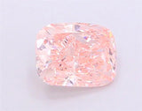 2.91ct Cushion modified Lab Grown Diamond (Colour Fancy Vivid Pink, Clarity VVS2, IGI Certified)