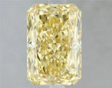 2.51ct Radiant Lab Grown Diamond (Colour Fancy Vivid Yellow, Clarity VVS2, IGI Certified)