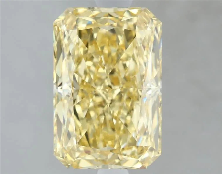 2.51ct Radiant Lab Grown Diamond (Colour Fancy Vivid Yellow, Clarity VVS2, IGI Certified)