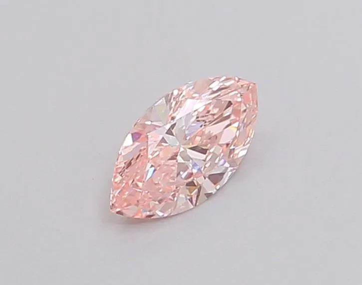 0.31ct Marquise Lab Grown Diamond (Colour Fancy Intense Pink, Clarity VS1, IGI Certified)