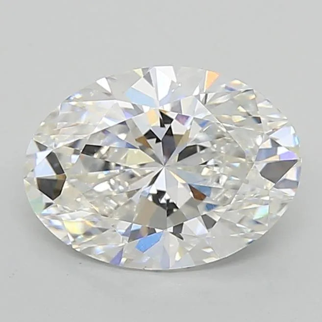 2.52ct Oval Lab Grown Diamond (Colour E, Clarity VVS2, IGI Certified)