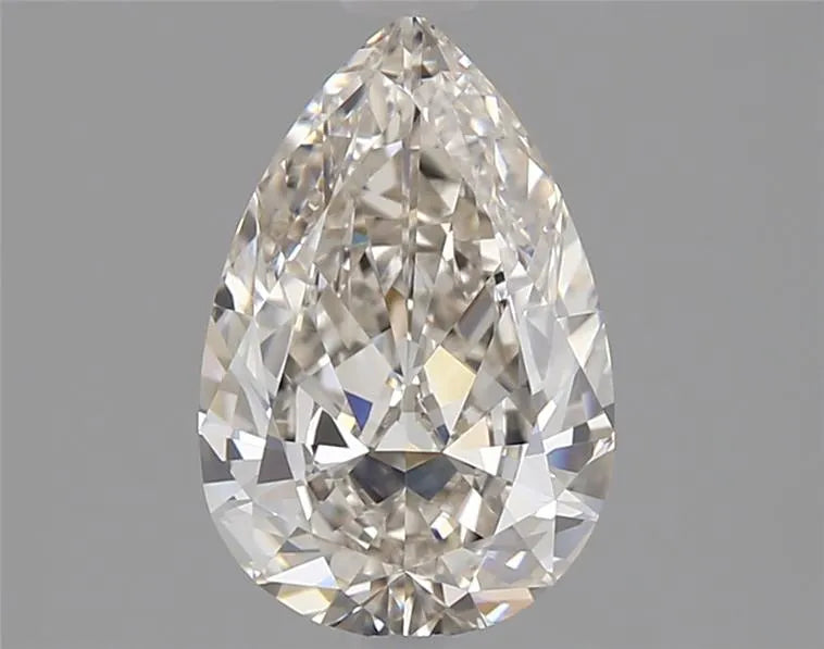 1.50ct Pear Natural Diamond (Colour J, Clarity IF, GIA Certified)