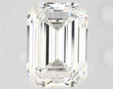 3.00ct Emerald Lab Grown Diamond (Colour F, Clarity SI1, IGI Certified)