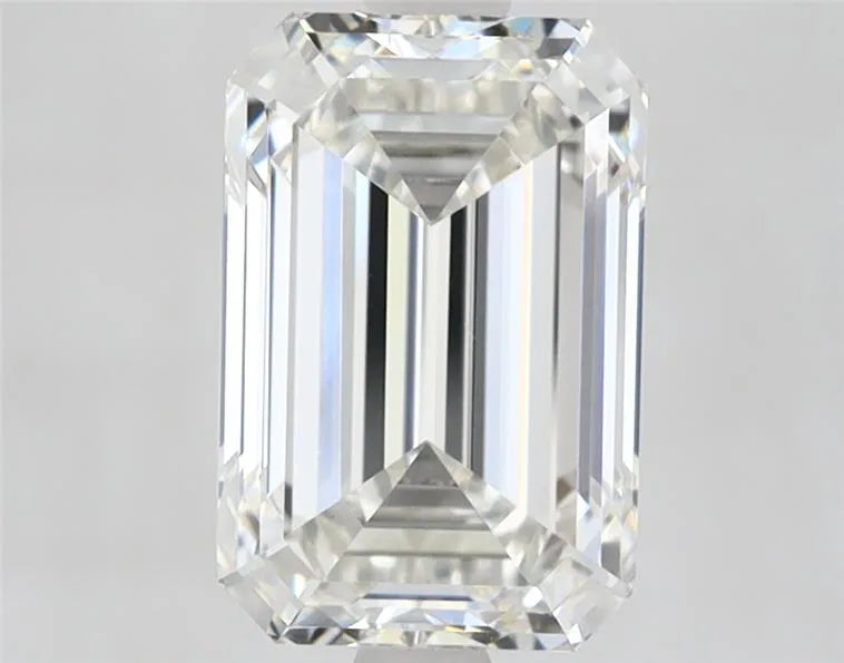 2.71ct Emerald Lab Grown Diamond (Colour G, Clarity VVS2, IGI Certified)