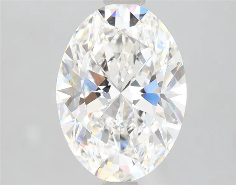 2.12ct Oval Lab Grown Diamond (Colour E, Clarity VVS2, IGI Certified)