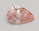 0.40ct Pear Lab Grown Diamond (Colour Fancy Vivid Pink, Clarity VVS2, IGI Certified)