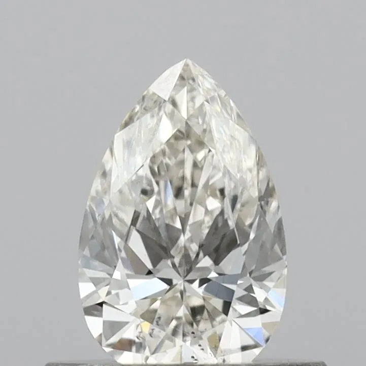 0.50ct Pear Natural Diamond (Colour J, Clarity SI2, GIA Certified)