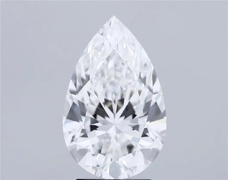6.09ct Pear Lab Grown Diamond (Colour G, Clarity VVS2, IGI Certified)