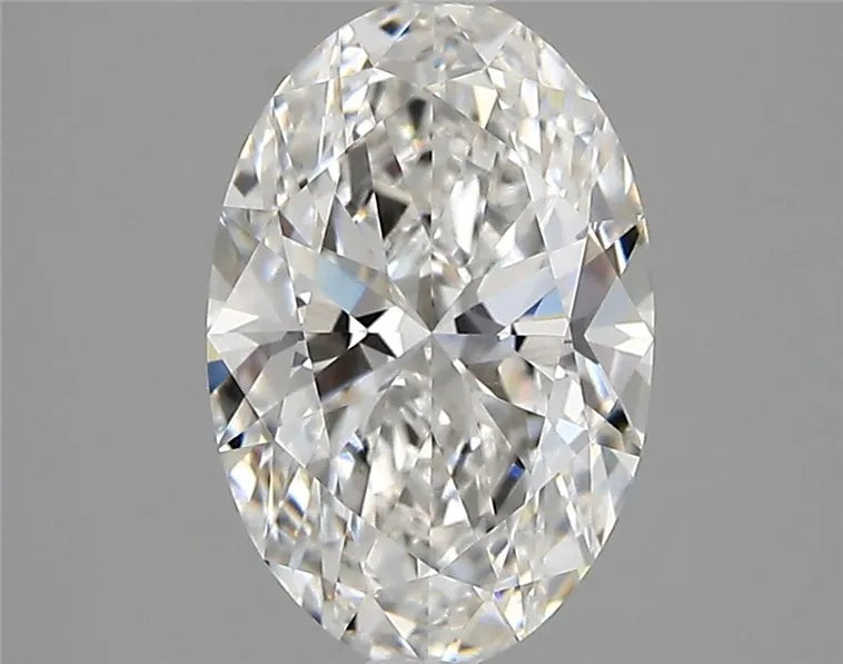 2.26ct Oval Lab Grown Diamond (Colour E, Clarity VVS2, IGI Certified)