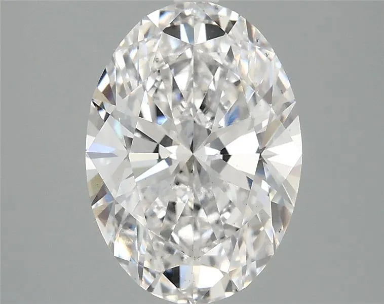 2.83ct Oval Lab Grown Diamond (Colour D, Clarity VS2, IGI Certified)