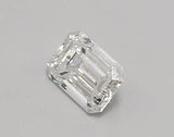 0.41ct Emerald Lab Grown Diamond (Colour E, Clarity VVS1, IGI Certified)