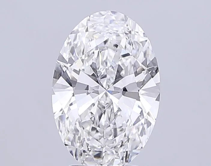 4.05ct Oval Lab Grown Diamond (Colour E, Clarity VVS2, IGI Certified)
