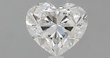 0.52ct Heart Natural Diamond (Colour F, Clarity VS1, GIA Certified)