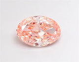 3.05ct Oval Lab Grown Diamond (Colour Fancy Intense Pink, Clarity VS1, IGI Certified)