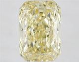 4.03ct Radiant Lab Grown Diamond (Colour Fancy Intense Yellow, Clarity VVS2, IGI Certified)