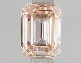 1.01ct Emerald Lab Grown Diamond (Colour Fancy Intense Pink, Clarity VS2, Cut GD, IGI Certified)