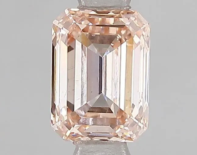 1.01ct Emerald Lab Grown Diamond (Colour Fancy Intense Pink, Clarity VS2, Cut GD, IGI Certified)