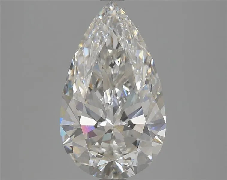 3.90ct Pear Lab Grown Diamond (Colour F, Clarity VS1, IGI Certified)