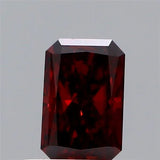 0.54ct Radiant Lab Grown Diamond (Colour Fancy Deep Orange, Clarity VS1, IGI Certified)