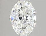 3.06ct Oval Lab Grown Diamond (Colour G, Clarity VS1, Cut EX, GIA Certified)