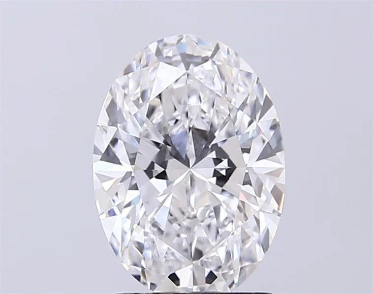 2.04ct Oval Lab Grown Diamond (Colour D, Clarity VS1, IGI Certified)