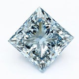 3.50ct Princess Lab Grown Diamond (Colour Fancy Vivid Blue, Clarity VS2, IGI Certified)