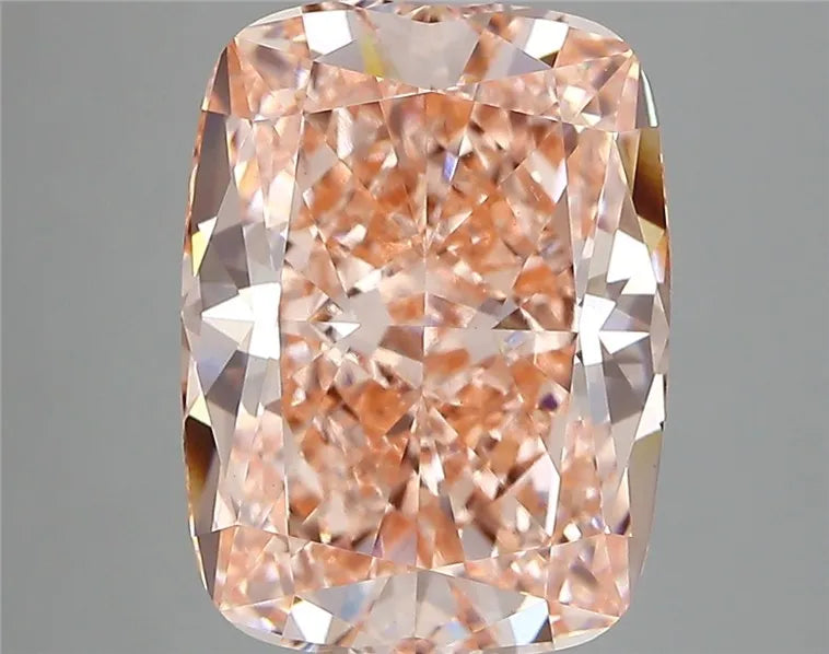 5.07ct Cushion modified Lab Grown Diamond (Colour Fancy Vivid Pink, Clarity VVS2, IGI Certified)