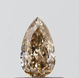 0.41ct Pear Natural Diamond (Colour Brown, Clarity VVS2, Cut GD, IGI Certified)