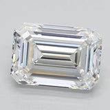 0.91ct Emerald Lab Grown Diamond (Colour D, Clarity VVS2, IGI Certified)