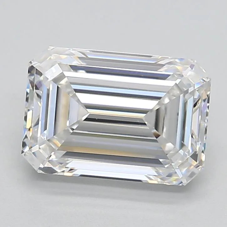 0.91ct Emerald Lab Grown Diamond (Colour D, Clarity VVS2, IGI Certified)