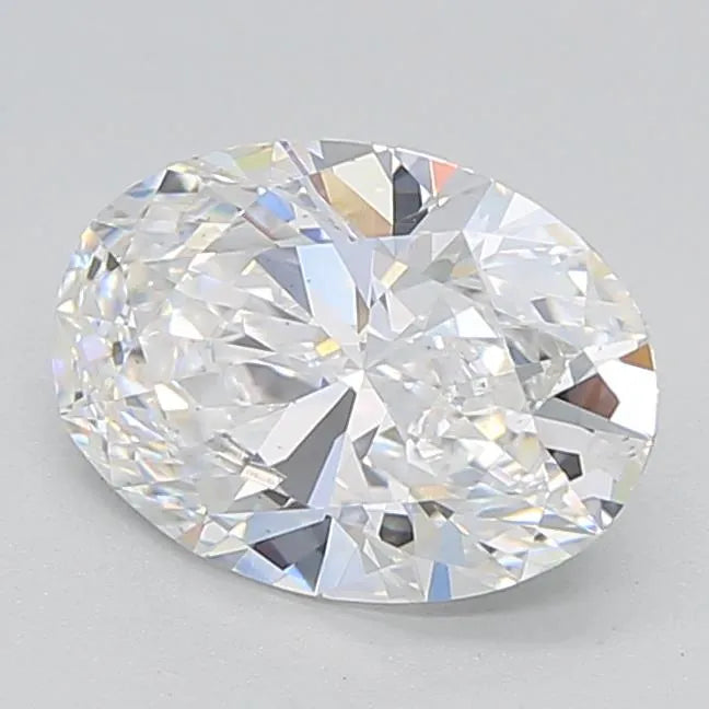 1.52ct Oval Lab Grown Diamond (Colour D, Clarity VS2, IGI Certified)