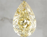 5.09ct Pear Lab Grown Diamond (Colour Fancy Intense Yellow, Clarity VVS2, IGI Certified)