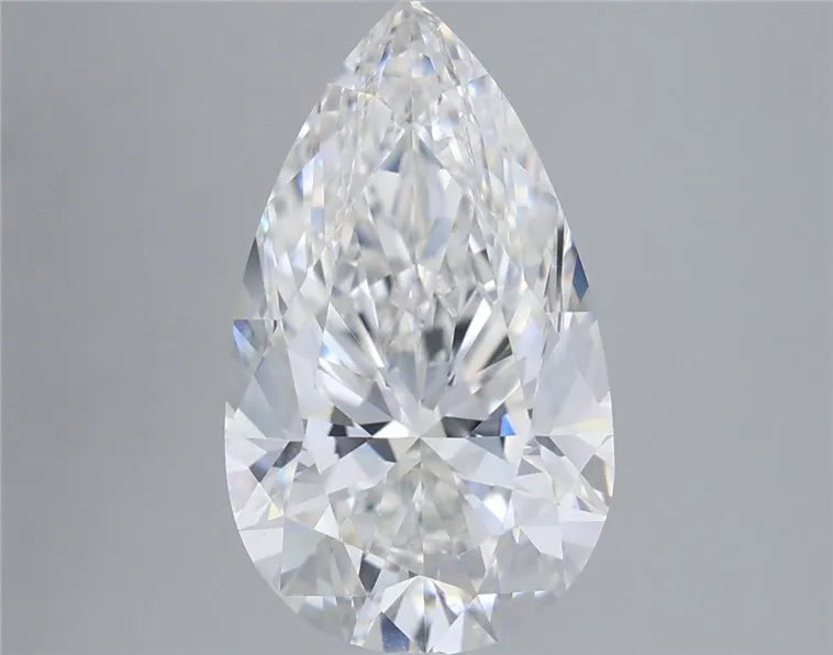 3.56ct Pear Lab Grown Diamond (Colour F, Clarity VVS2, IGI Certified)