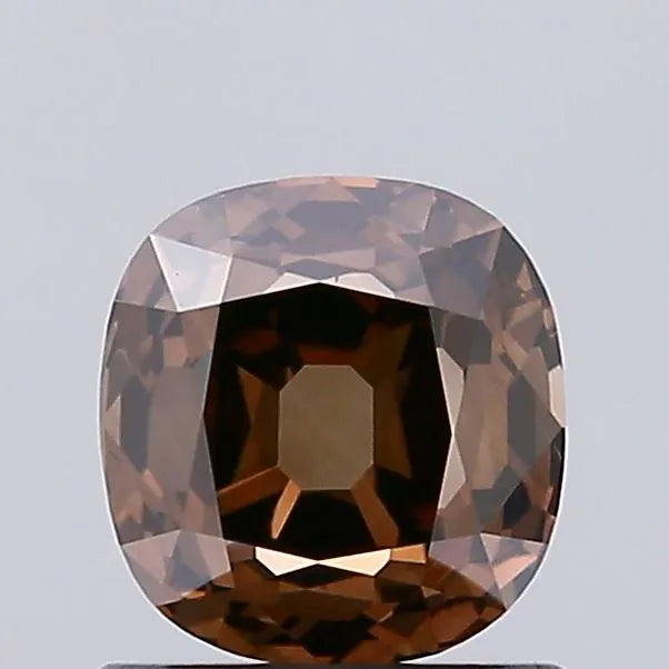 1.00ct Cushion modified Natural Diamond (Colour Brown, Clarity VS1, Cut GD, IGI Certified)