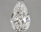 1.50ct Pear Lab Grown Diamond (Colour F, Clarity SI1, IGI Certified)