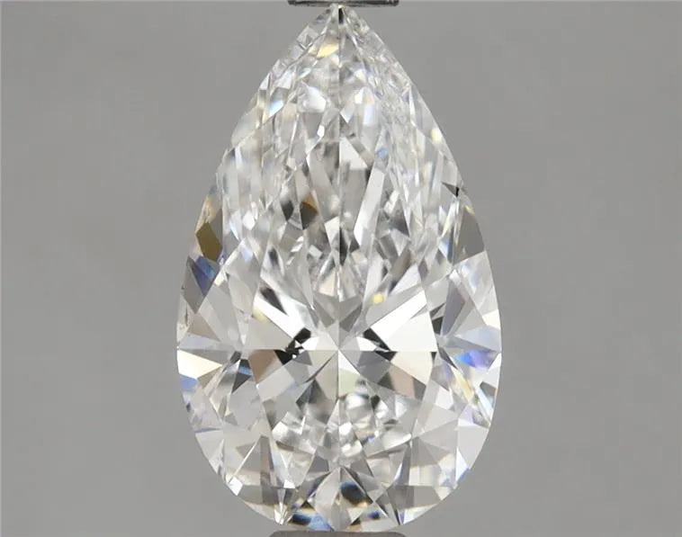 1.50ct Pear Lab Grown Diamond (Colour F, Clarity SI1, IGI Certified)