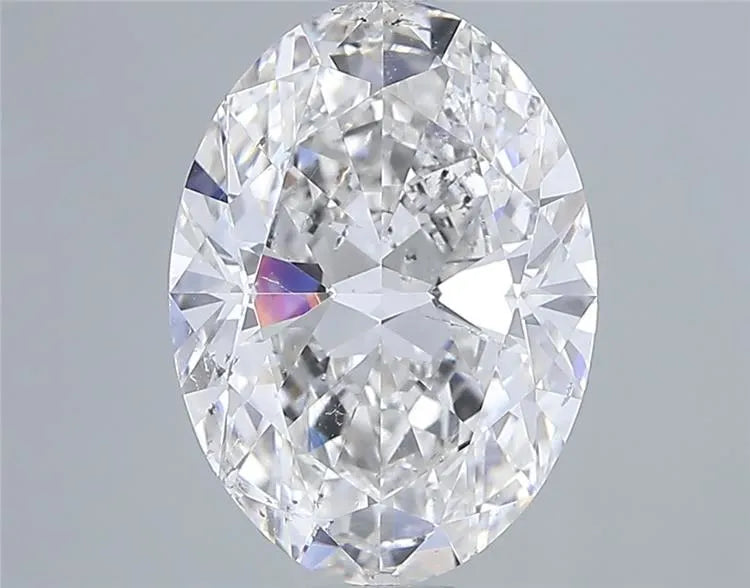 3.03ct Oval Natural Diamond (Colour H, Clarity SI2, GIA Certified)