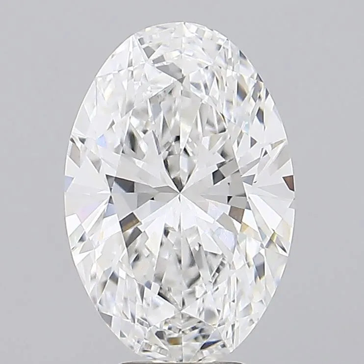 6.08ct Oval Lab Grown Diamond (Colour E, Clarity VVS2, IGI Certified)