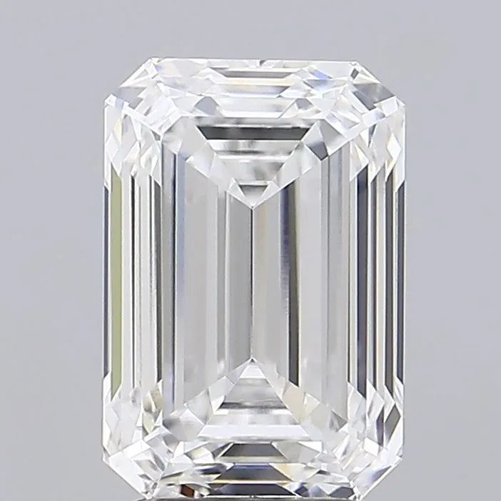 3.79ct Emerald Lab Grown Diamond (Colour E, Clarity IF, IGI Certified)