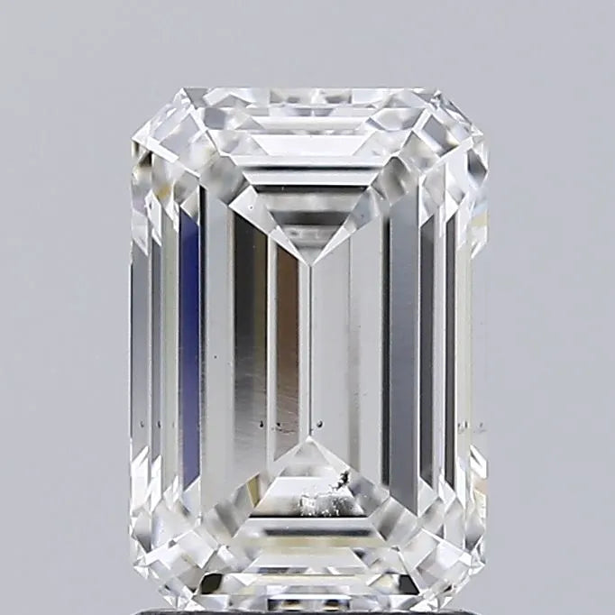 2.03ct Emerald Lab Grown Diamond (Colour G, Clarity VS1, IGI Certified)