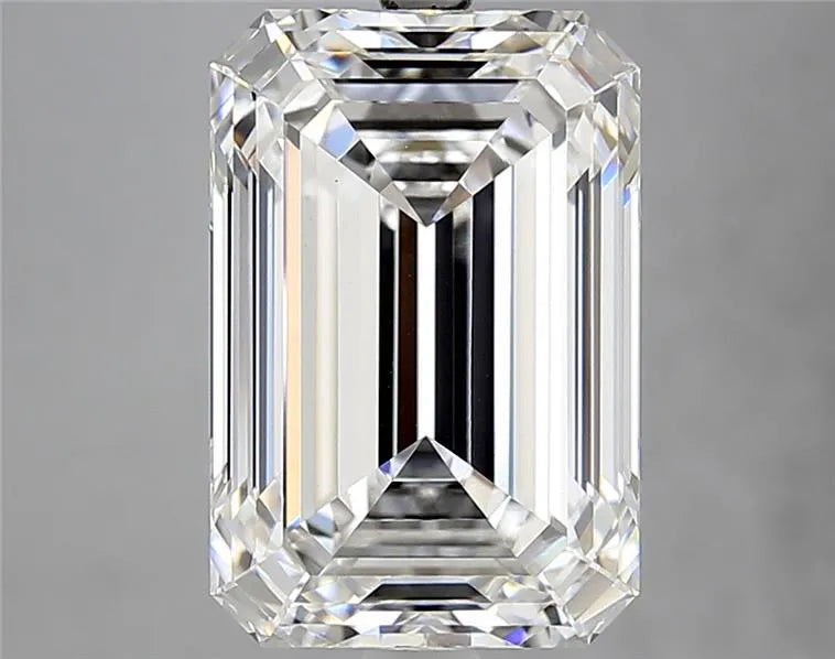 6.63ct Emerald Lab Grown Diamond (Colour E, Clarity VVS2, IGI Certified)
