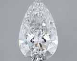 2.03ct Pear Lab Grown Diamond (Colour E, Clarity SI1, Cut EX, IGI Certified)