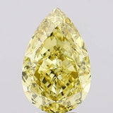 4.58ct Pear Lab Grown Diamond (Colour Fancy Intense Yellow, Clarity VS1, IGI Certified)