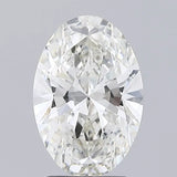 2.50ct Oval Lab Grown Diamond (Colour G, Clarity VVS2, IGI Certified)