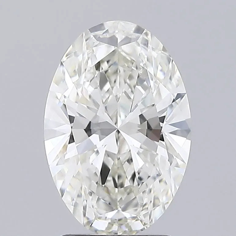 2.50ct Oval Lab Grown Diamond (Colour G, Clarity VVS2, IGI Certified)