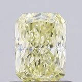 0.57ct Radiant Lab Grown Diamond (Colour Fancy Yellow, Clarity VS1, IGI Certified)