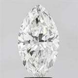 3.00 კარატიანი Marquise Lab Grown ბრილიანტი (ფერი F, სიწმინდე VVS2, IGI სერტიფიცირებული)