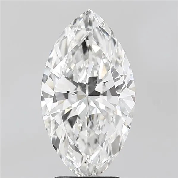 3.00 კარატიანი Marquise Lab Grown ბრილიანტი (ფერი F, სიწმინდე VVS2, IGI სერტიფიცირებული)