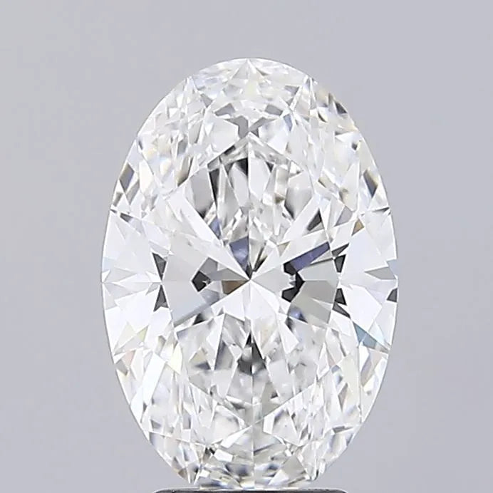 3.91ct Oval Lab Grown Diamond (Colour F, Clarity VVS2, IGI Certified)