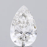 2.63ct Pear Lab Grown Diamond (Colour G, Clarity VVS2, IGI Certified)